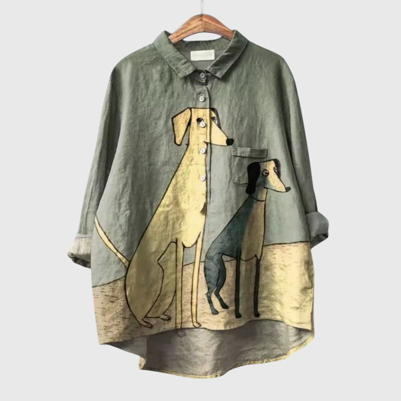 Asta™ | Blouse - Dog