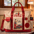"Cola-Cola" 140th Anniversary Edition Heavy-Duty Multifunctional Outdoor Tote Bag