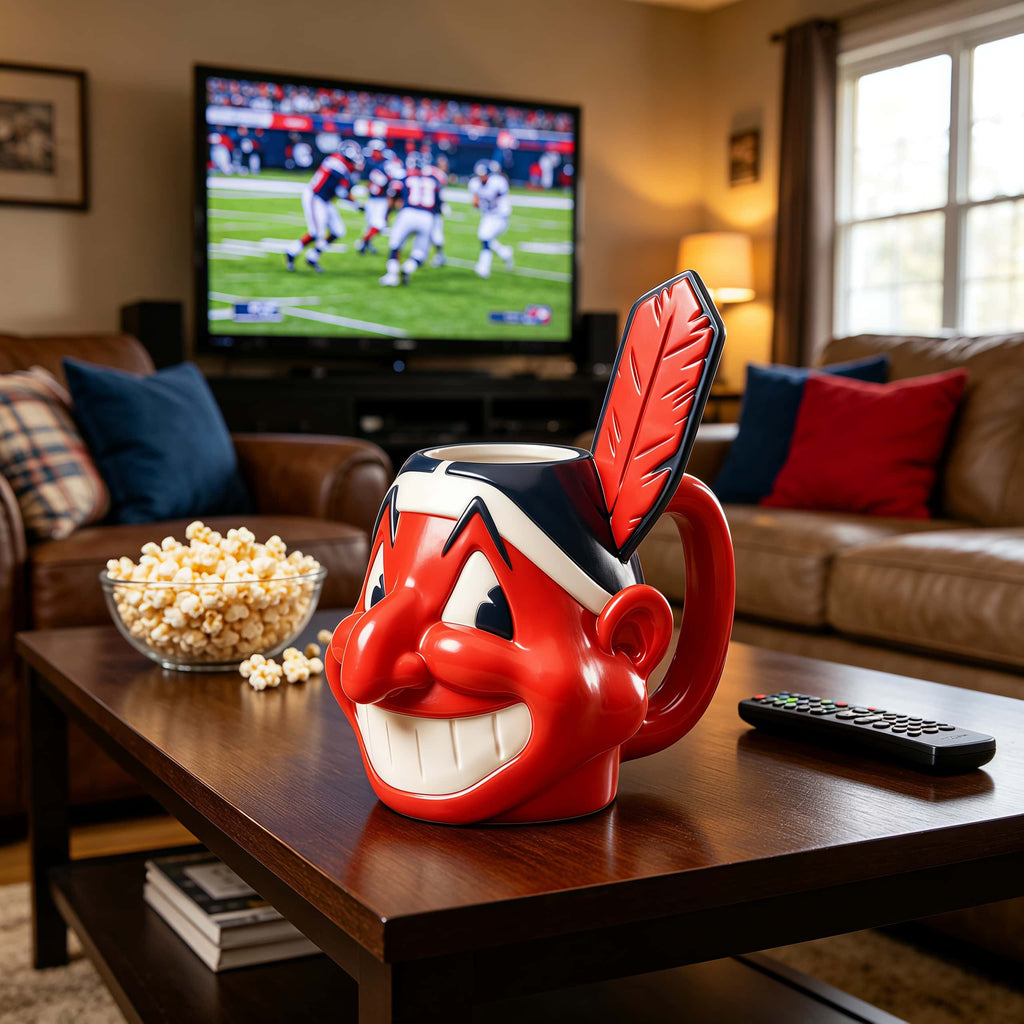 Let's Go Tribe! 125th Anniversary Chief  Wahoo Mug