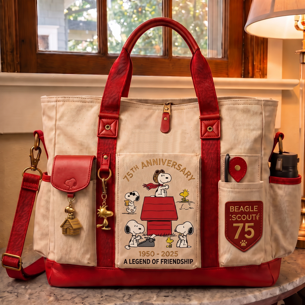 "Beagle" 75th Anniversary Edition Heavy-Duty Multifunctional Outdoor Tote Bag