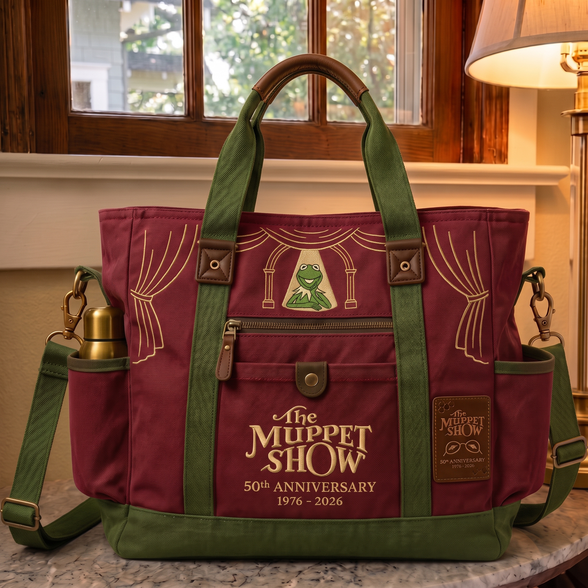 "The Muppet Show" 50th Anniversary Edition Heavy-Duty Multifunctional Outdoor Tote Bag