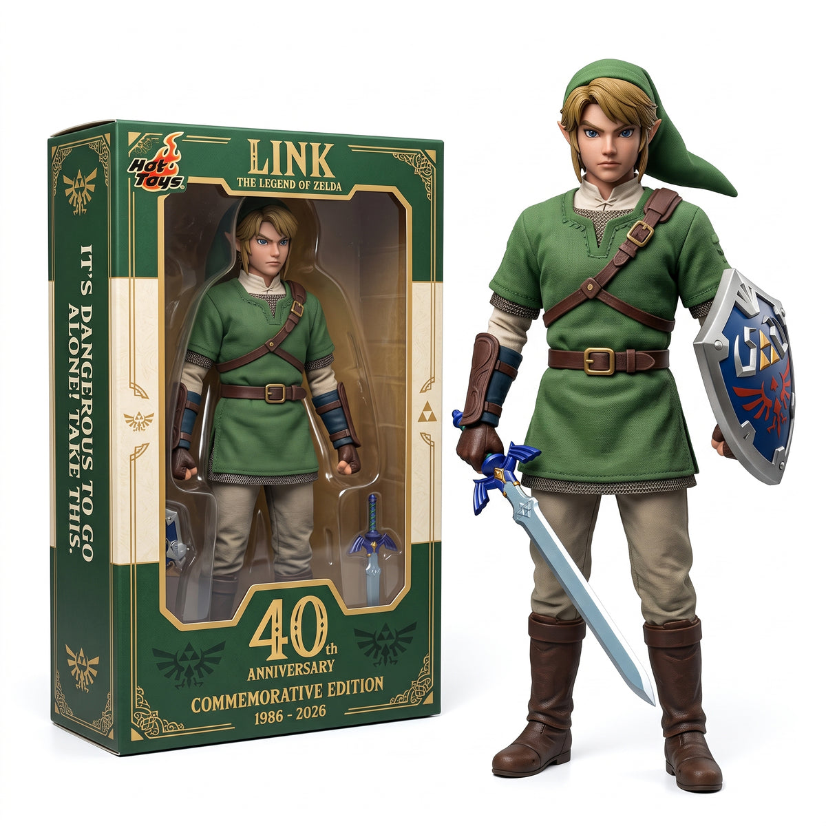 The Legend of Zelda 40th Anniversary (1986-2026) HOT TOY DOLLS