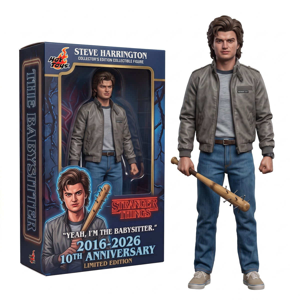 Stranger Things 2016–2026: 10th Anniversary  HOT TOY DOLLS