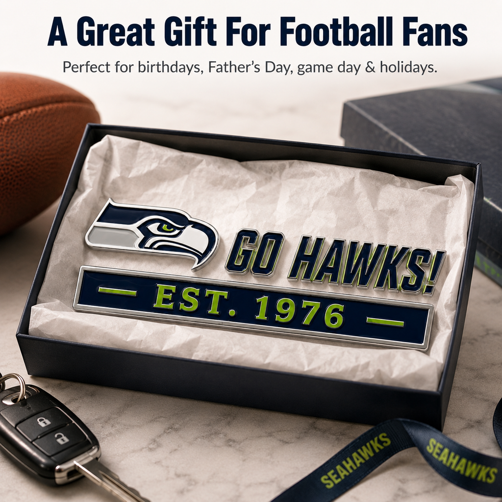 🏈 Football Team Car Emblem – 32 Team Designs
