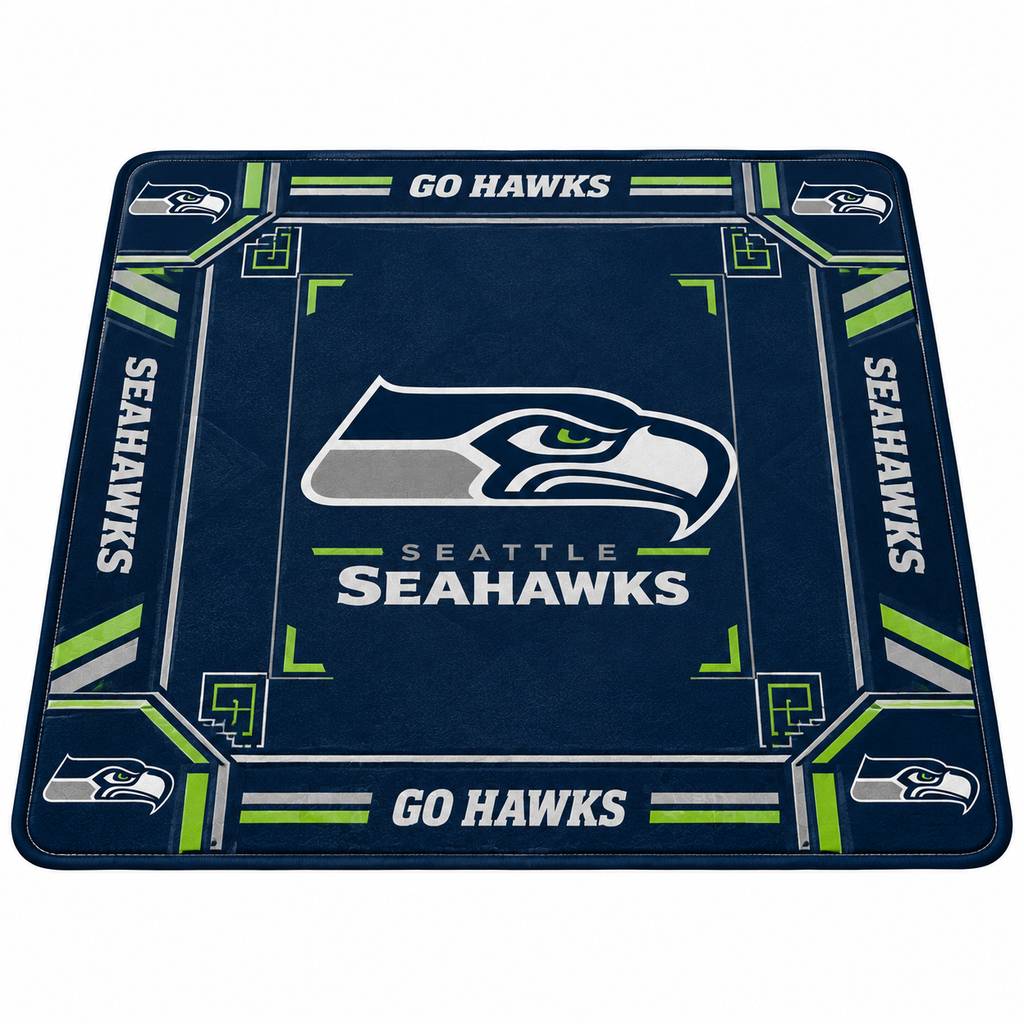 Seattle Seahawks Personalized Mahjong Storage Box