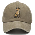 Whippet Fawn Colored Design Classic Cap