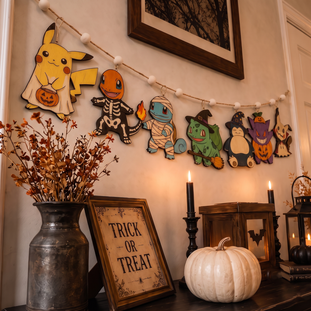 Pokémon Halloween Hanging Decoration