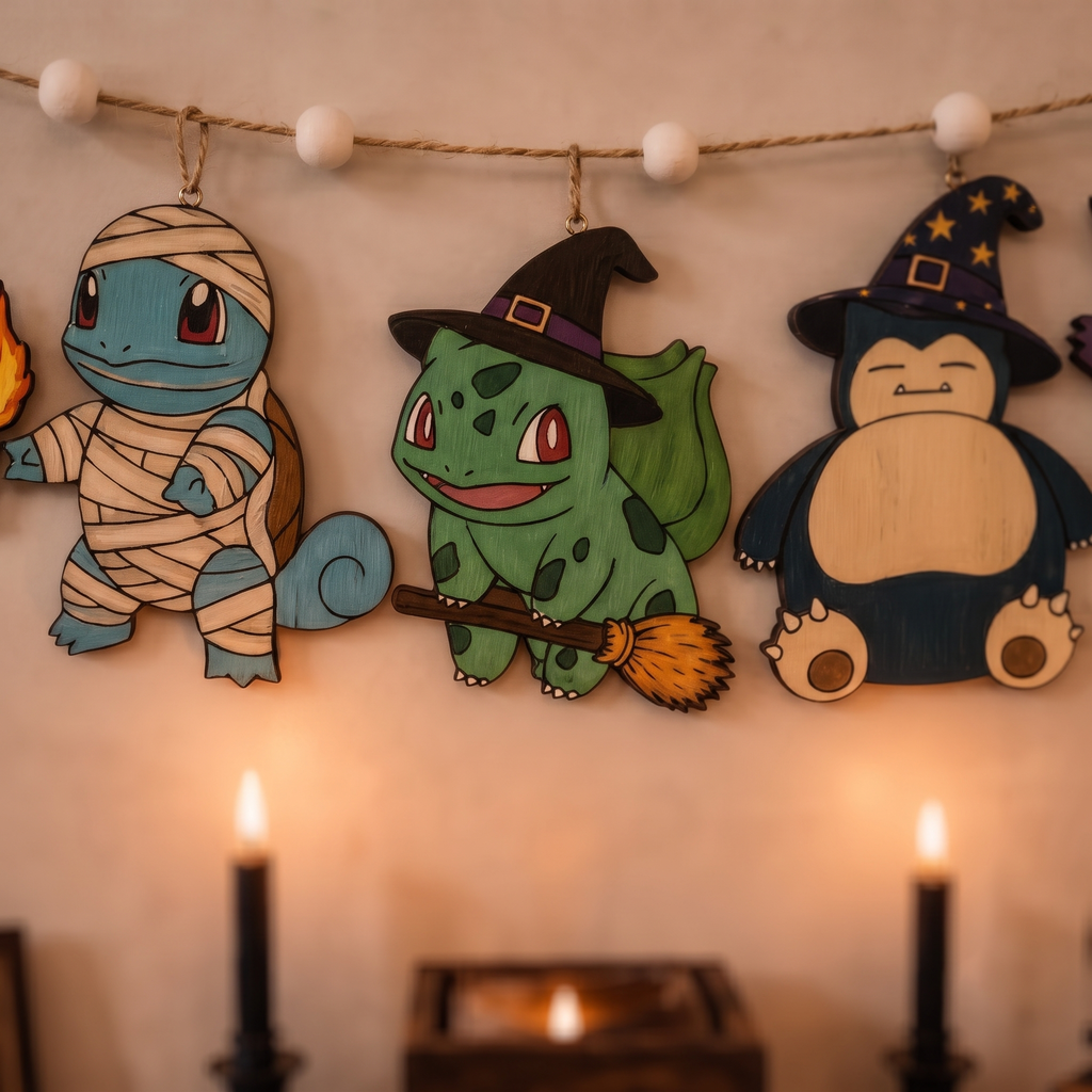 Pokémon Halloween Hanging Decoration